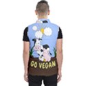 Friends Not Food - Cute Cow, Pig and Chicken Men s Puffer Vest View2