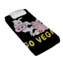 Friends Not Food - Cute Cow, Pig and Chicken Fitted Sheet (Single Size) View2