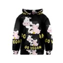 Friends Not Food - Cute Cow, Pig and Chicken Kids  Pullover Hoodie View1