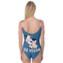 Friends Not Food - Cute Cow, Pig and Chicken Camisole Leotard  View2