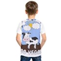 Friends Not Food - Cute Cow Kids  SportsWear View2