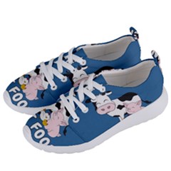 Friends Not Food - Cute Cow, Pig and Chicken Women s Lightweight Sports Shoes