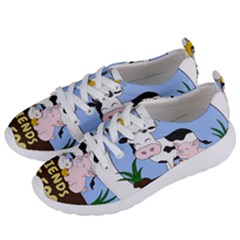 Friends Not Food - Cute Cow, Pig And Chicken Women s Lightweight Sports Shoes