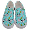 The Farm Pattern Men s Canvas Slip Ons View1