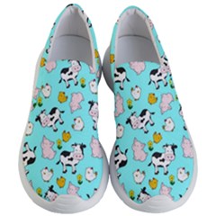 The Farm Pattern Women s Lightweight Slip Ons