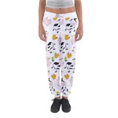 The Farm Pattern Women s Jogger Sweatpants by Valentinaart