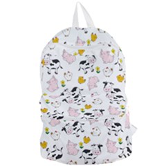 The Farm Pattern Foldable Lightweight Backpack by Valentinaart