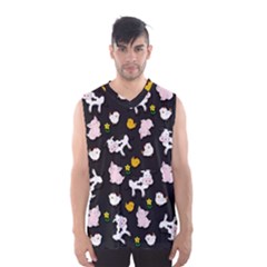 The Farm Pattern Men s Basketball Tank Top by Valentinaart