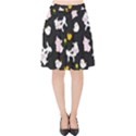 The Farm Pattern Velvet High Waist Skirt View1