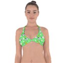 The Farm Pattern Halter Neck Bikini Top View1