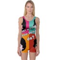 Valerie Solanas One Piece Boyleg Swimsuit View1