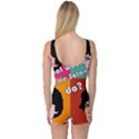 Valerie Solanas One Piece Boyleg Swimsuit View2