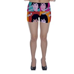 Valerie Solanas Skinny Shorts by Valentinaart