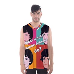 Valerie Solanas Men s Basketball Tank Top