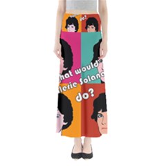 Valerie Solanas Full Length Maxi Skirt by Valentinaart