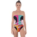 Valerie Solanas Tie Back One Piece Swimsuit View1