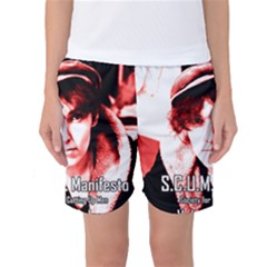 Valerie Solanas Women s Basketball Shorts by Valentinaart