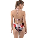 Valerie Solanas Halter Cut-Out One Piece Swimsuit View2