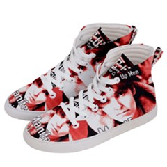 Valerie Solanas Men s Hi-top Skate Sneakers by Valentinaart