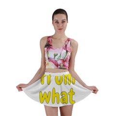 Save Me From What I Want Mini Skirt by Valentinaart