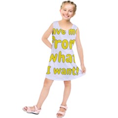 Save Me From What I Want Kids  Tunic Dress by Valentinaart