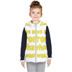 Save Me From What I Want Kid s Puffer Vest