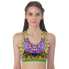 Sunshine In Mind The Season Is Decorative Fine Sports Bra by pepitasart