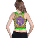 Sunshine In Mind The Season Is Decorative Fine Racer Back Crop Top View2