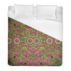 Love The Wood Garden Of Apples Duvet Cover (full/ Double Size) by pepitasart