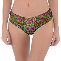 Love The Wood Garden Of Apples Reversible Classic Bikini Bottoms by pepitasart