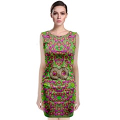 Love The Wood Garden Of Apples Classic Sleeveless Midi Dress by pepitasart