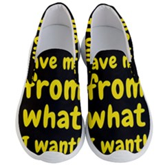 Save Me From What I Want Men s Lightweight Slip Ons