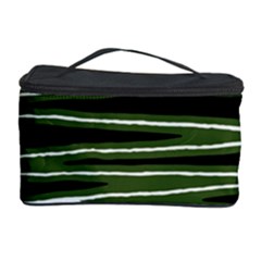 Sketched Wavy Stripes Pattern Cosmetic Storage Case by dflcprints