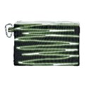 Sketched Wavy Stripes Pattern Canvas Cosmetic Bag (Large) View1