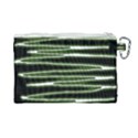 Sketched Wavy Stripes Pattern Canvas Cosmetic Bag (Large) View2