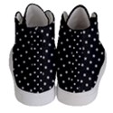 Black Polka Dots Men s Hi-Top Skate Sneakers View4