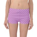 Pink Polka Dots Boyleg Bikini Bottoms View1