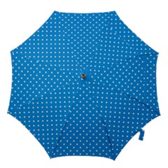 Blue Polka Dots Hook Handle Umbrellas (medium) by jumpercat