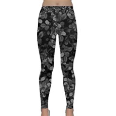 Dark Leaves Classic Yoga Leggings by jumpercat