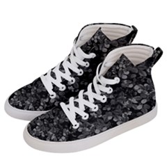 Dark Leaves Women s Hi-top Skate Sneakers by jumpercat