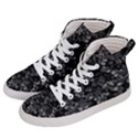 Dark Leaves Women s Hi-Top Skate Sneakers View2