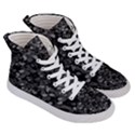 Dark Leaves Women s Hi-Top Skate Sneakers View3