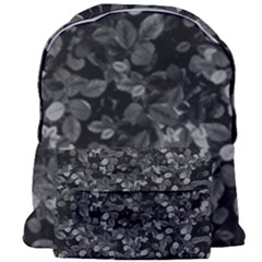 Dark Leaves Giant Full Print Backpack