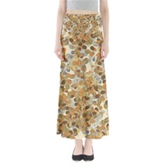 Leaves Autumm Full Length Maxi Skirt by jumpercat