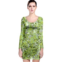 Leaves Fresh Long Sleeve Bodycon Dress by jumpercat