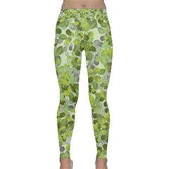 Leaves Fresh Classic Yoga Leggings by jumpercat