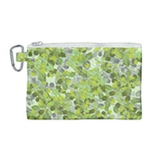 Leaves Fresh Canvas Cosmetic Bag (medium) by jumpercat