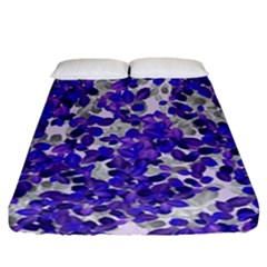 Mistic Leaves Fitted Sheet (california King Size) by jumpercat