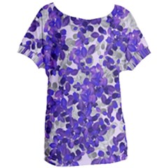 Mistic Leaves Women s Oversized Tee