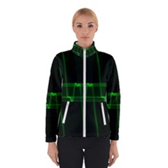 Background Signal Light Glow Green Winterwear by Nexatart